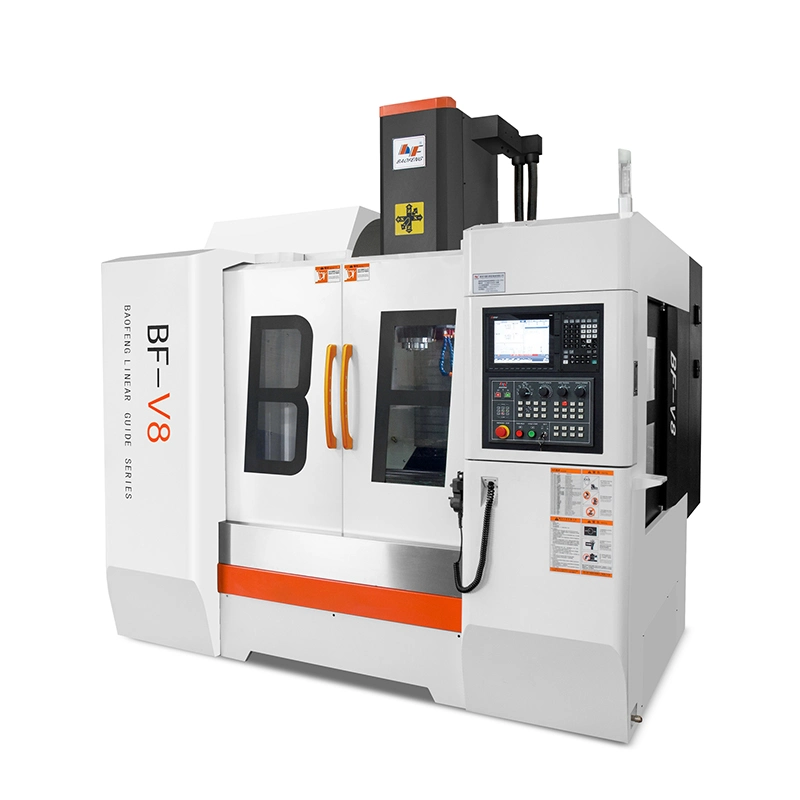 Lightweight 3/4/5 Axis CNC Machine Drilling Milling Machinery Machining Tools V8 for Metal Processing