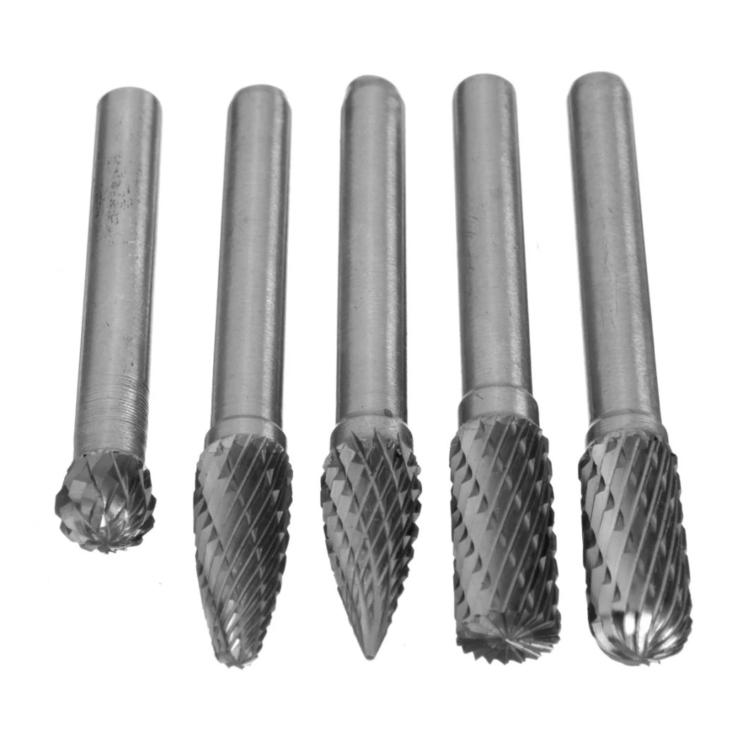 9PCS Carbide Burr in Wooden Case (GMH008)