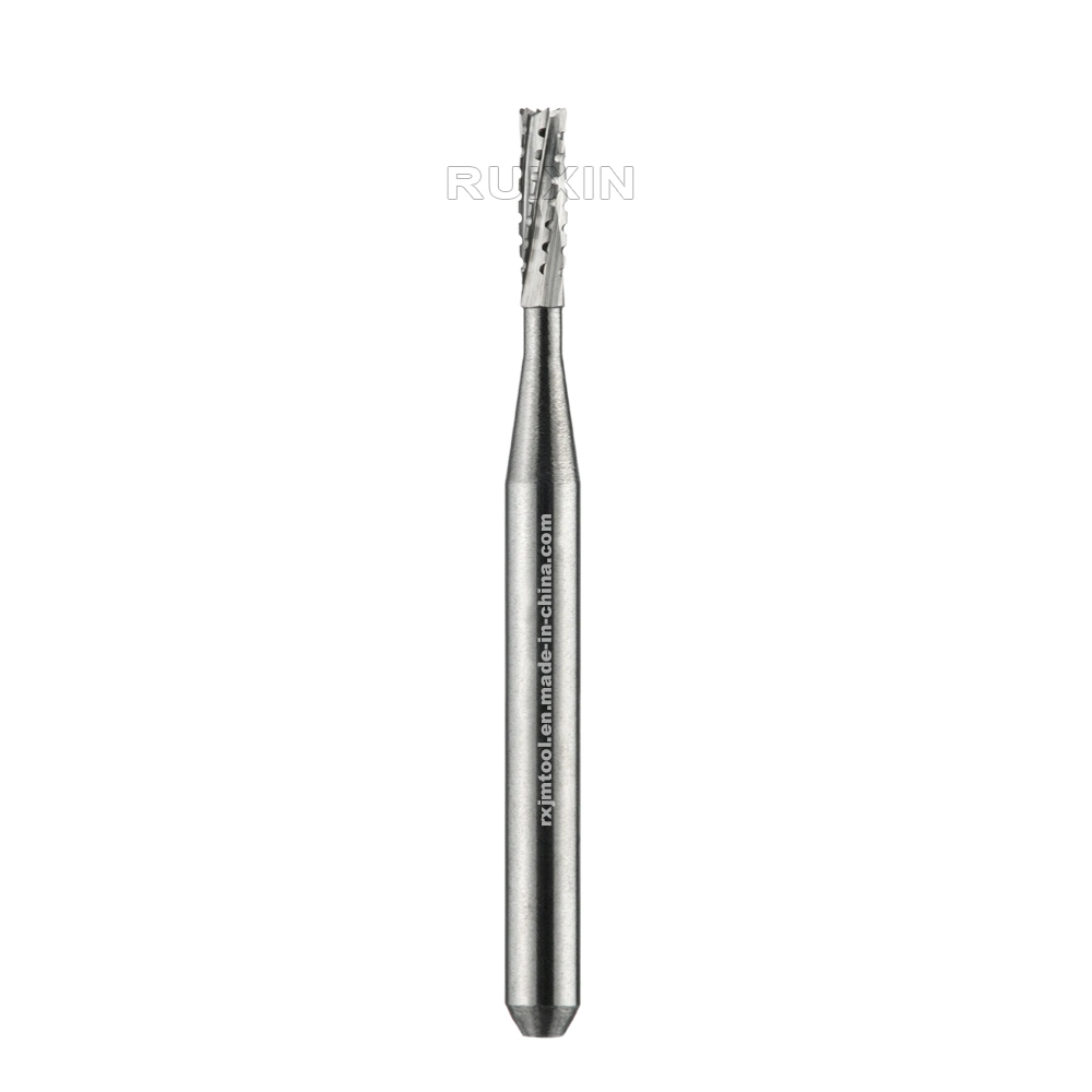 Best Selling Dental Milling Equipment Manufacturer FG Shank Straight Cross Cut Fissure Trimming Hard Alloy Bur FG557 ISO 107/010